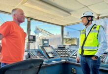 Rep. David Valadao (C-22) visited Granite Construction in March