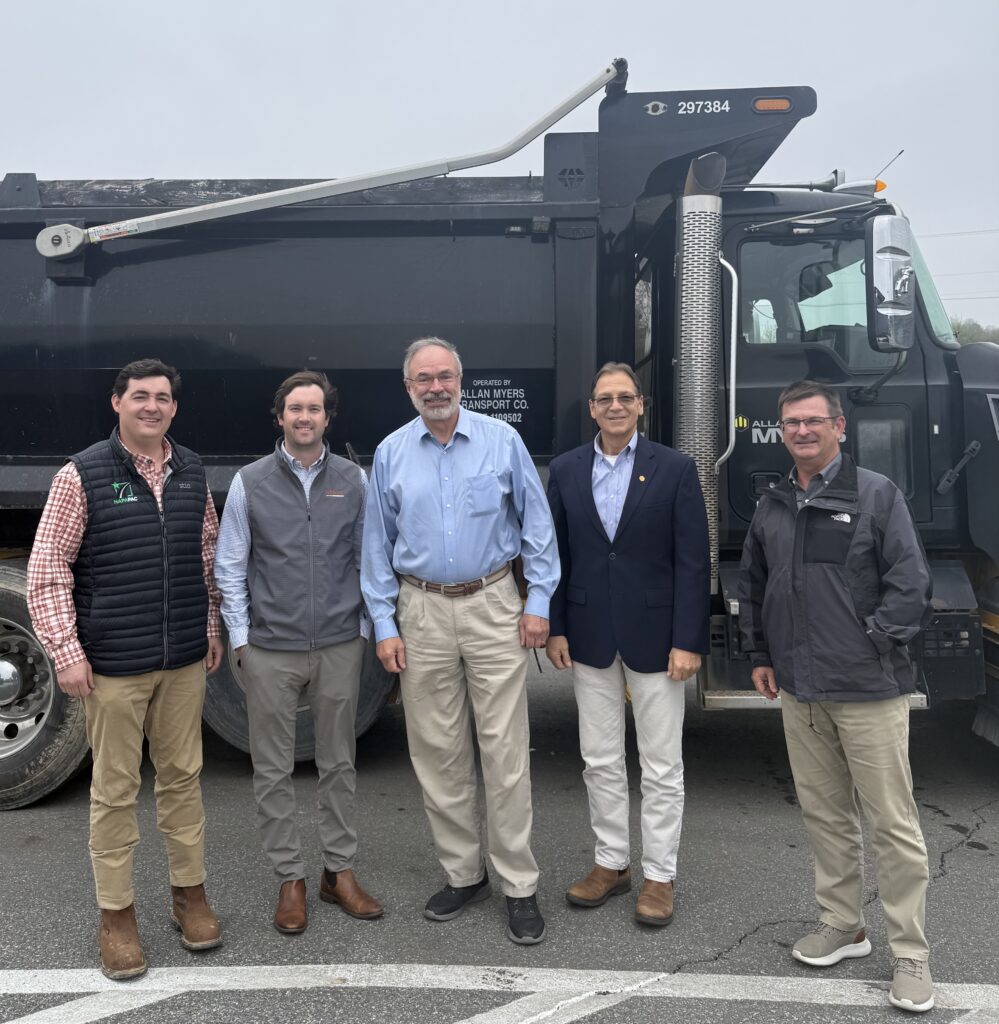 Group photo at Allan Myers.